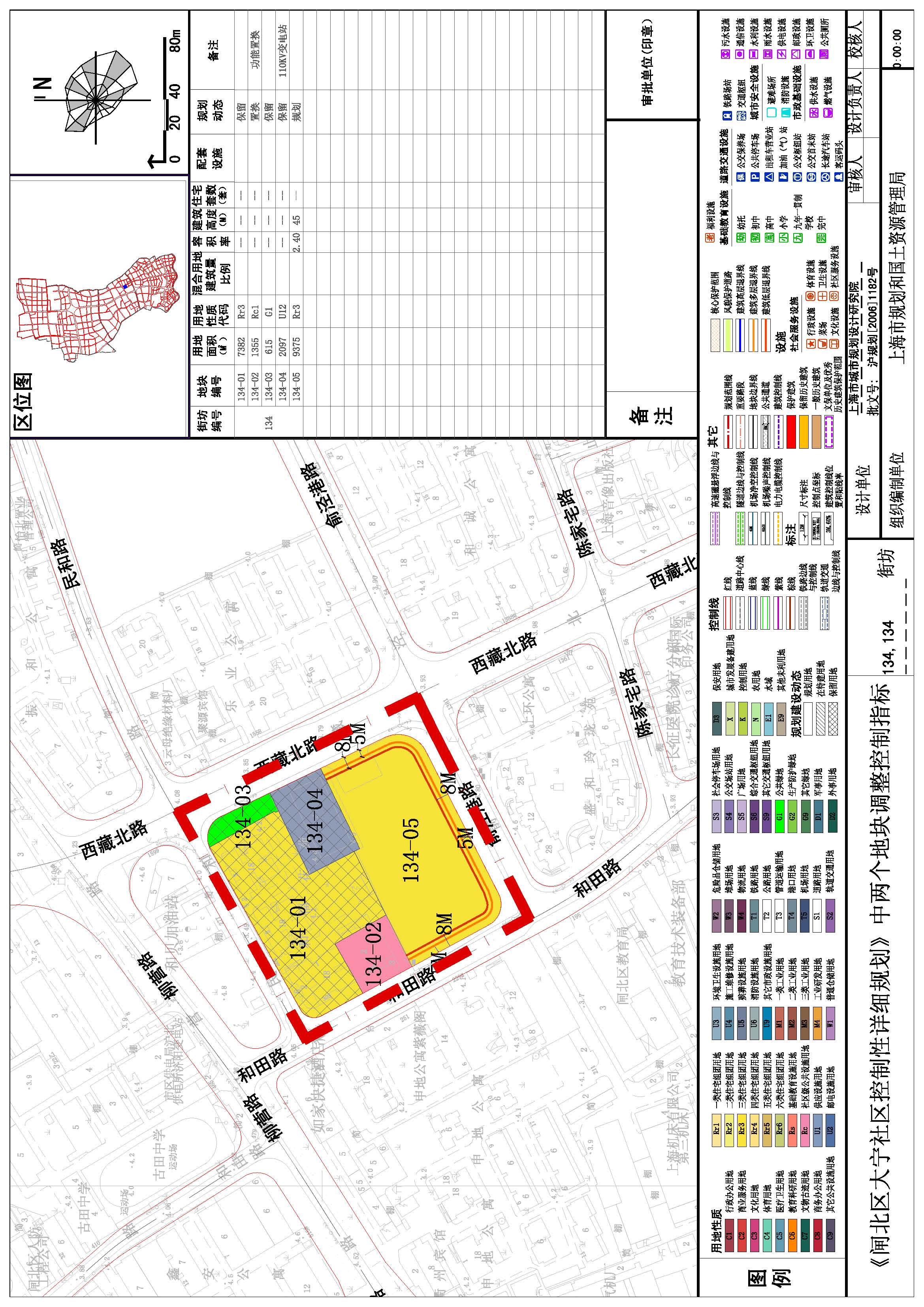 《闸北区大宁社区控制性详细规划》中两个地块调整控制指标_上海市规划和自然资源局